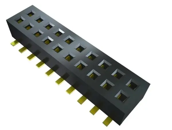 Produktfoto 1 von Samtec CLP Leiterplattenbuchse Horizontal Oberfläche 60-polig / 2-reihig, Raster 1.27 mm Lot