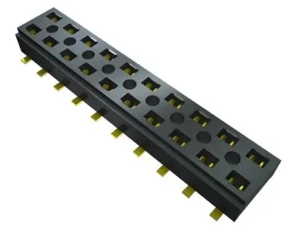 Produktfoto 1 von Samtec CLT Leiterplattenbuchse Vertikal Oberfläche 8-polig / 2-reihig, Raster 2 mm Lot