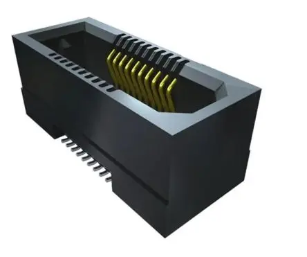 Produktfoto 1 von Samtec ERF5 Leiterplattenbuchse Gerade Oberfläche 140-polig / 2-reihig, Raster 0.5 mm Lot