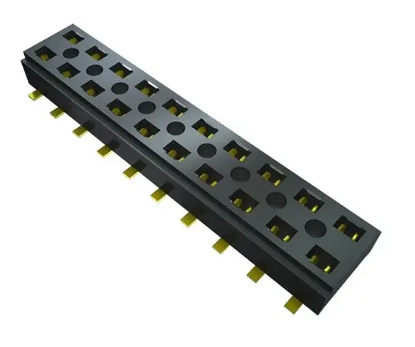 Produktfoto 1 von Samtec CLT Leiterplattenbuchse Gerade Oberfläche 30-polig / 2-reihig, Raster 2 mm Lot