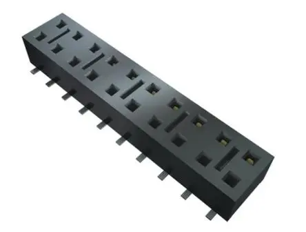 Produktfoto 1 von Samtec HLE Leiterplattenbuchse Gerade Oberfläche 40-polig / 2-reihig, Raster 2.54 mm Lot