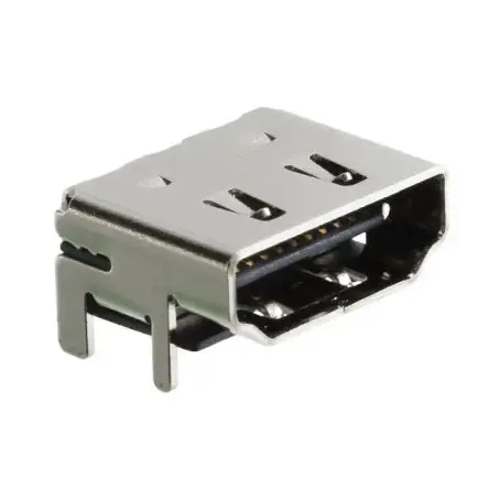 Produktfoto 1 von Samtec HDMI-Stecker 19-polig Standard Buchse Gerade 40V