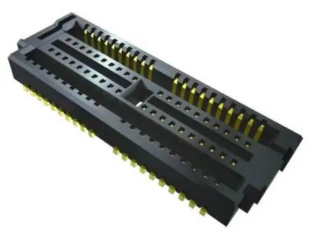 Produktfoto 1 von Samtec LTH Leiterplattenleiste Horizontal, 20-polig / 2-reihig, Raster 0.5 mm Raster Oberfläche, Platine-Platine,