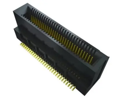 Produktfoto 1 von Samtec Serie MEC6-DV Kantensteckverbinder Buchse, 0.635 mm, 60-polig, 2-reihig, Vertikal, Oberfläche Lot