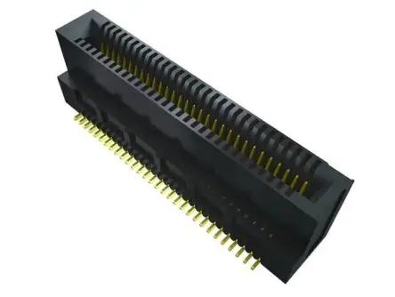 Produktfoto 1 von Samtec Serie MEC8-DV Kantensteckverbinder Buchse, 0.8 mm, 40-polig, 2-reihig, Vertikal, Oberfläche Lot