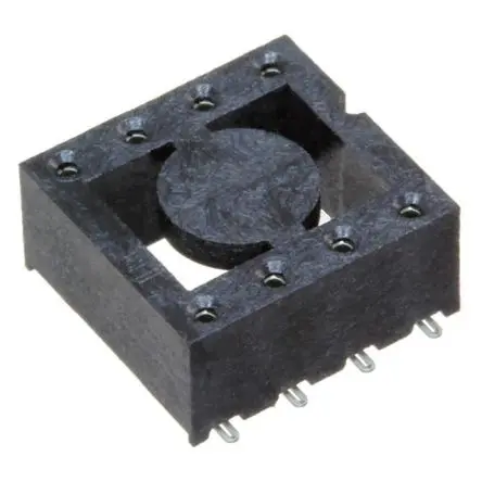 Produktfoto 1 von Samtec ICF ZIF Sockel Gerade, 8-Pin Oberfläche Gedreht Zinn, Raster 2.54 mm Raster Offene Bauform