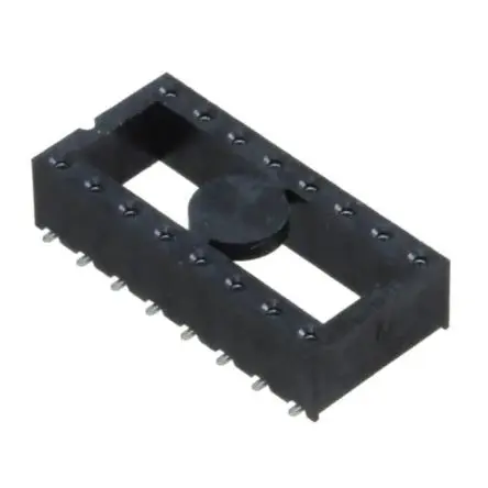 Produktfoto 1 von Samtec ICF ZIF Sockel Gerade, 28-Pin Oberfläche Gedreht Zinn, Raster 2.54 mm Raster Offene Bauform