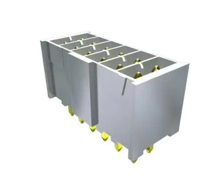 Produktfoto 1 von Samtec IPL1 Leiterplattenleiste Vertikal, 4-polig / 2-reihig, Raster 2.54 mm Raster Oberfläche, Kabel-Platine, Ummantelt