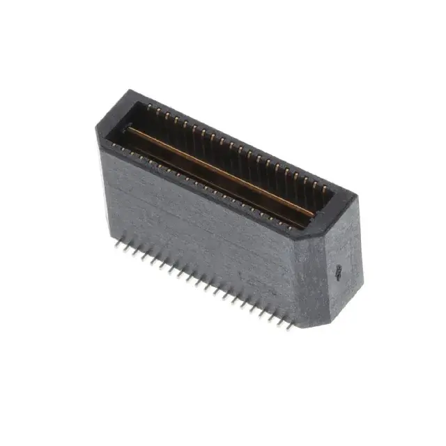 Produktfoto 1 von Samtec QTE Leiterplattenleiste Horizontal, 56-polig / 2-reihig, Raster 0.8 mm Raster Oberfläche, Platine-Platine,