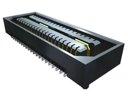 Produktfoto 1 von Samtec QSE Leiterplattenbuchse Gerade Oberfläche 28-polig / 2-reihig, Raster 0.8 mm Lot