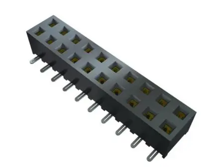 Samtec SMM Leiterplattenbuchse Gerade Oberfläche 20-polig / 2-reihig, Raster 2 mm SMD