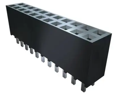 Produktfoto 1 von Samtec SSW Leiterplattenbuchse Gerade Oberfläche 30-polig / 2-reihig, Raster 2.54 mm Lot