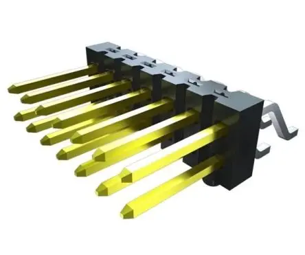 Produktfoto 1 von Samtec TSM Stiftleiste Vertikal, 3-polig / 1-reihig, Raster 2.54 mm Raster Oberfläche, Platine-Platine, Unisoliert