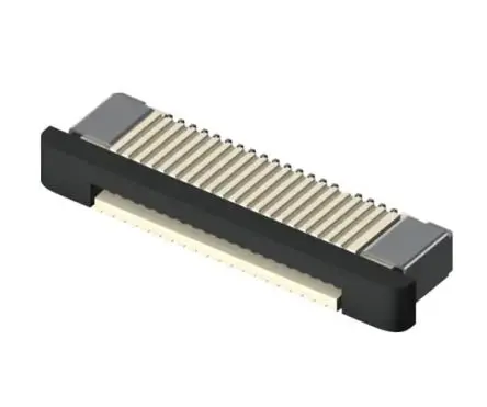 Produktfoto 1 von Samtec ZF5S-25-01-T-WT-K-TR ZIF, Lot Horizontal FPC-Steckverbinder, 25-polig Stecker, Raster 0.5 mm, Lot