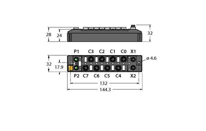 Produktfoto 1 von Turck TBEN-S1 E/A-Modul