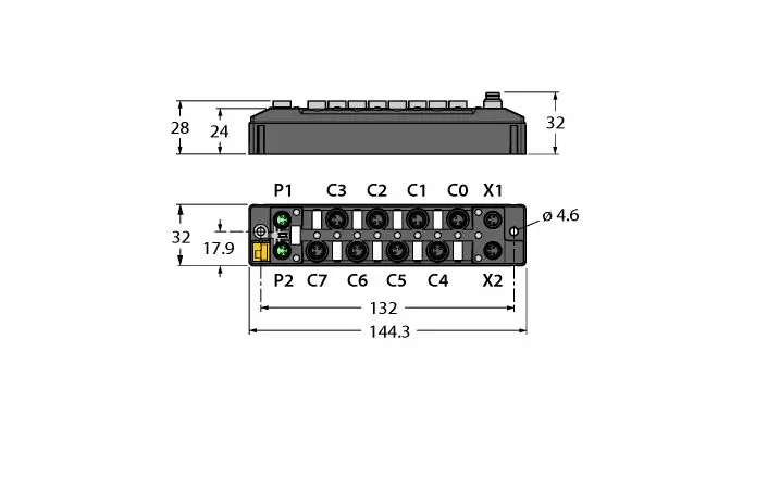 Produktfoto 1 von Turck TBEN-S1 E/A-Modul