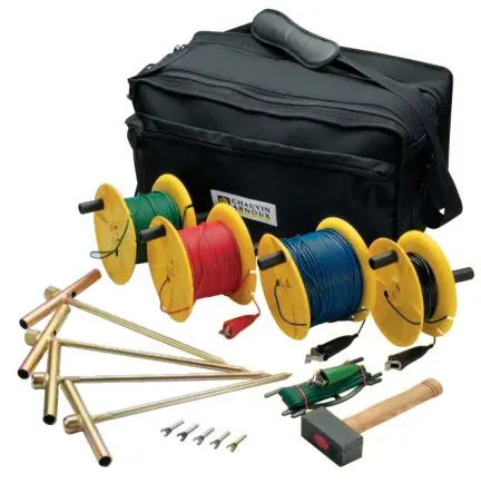 Produktfoto 1 von Chauvin Arnoux Erdungsprüfgeräte-Kit