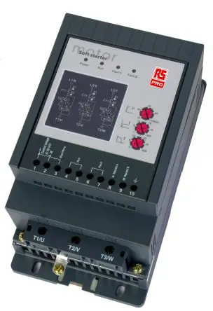 Produktfoto 1 von RS PRO SSR Sanftstarter 3-phasig 22 kW