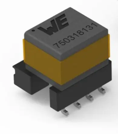 Produktfoto 1 von Wurth Elektronik Gate-Drive-Transformator, 18/36 V, 18 V Oberfläche, 27 μH 0.26A