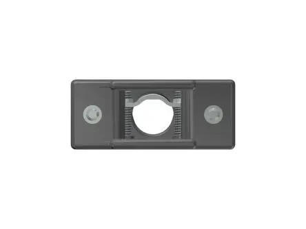 Produktfoto 1 von CONEC 165X D-Sub-Gehäuse Gerade, 9-polig, D: D-Sub-Gehäuse Zugentlastung, Silber, aus ABS