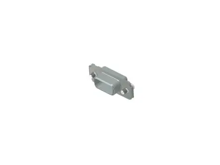 Produktfoto 1 von CONEC 165X167 D-Sub-Kappe für Steckverbinder, 9 Kontakte, Stecker