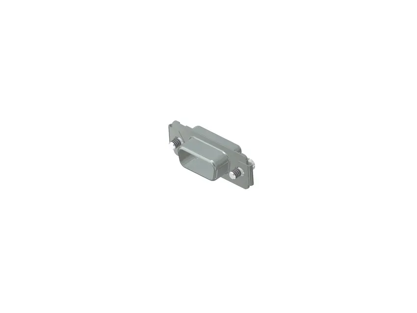 Produktfoto 1 von CONEC 165X167 D-Sub-Kappe für Steckverbinder, 9 Kontakte, Stecker