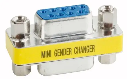 Produktfoto 1 von CONEC Sub-D Adapter 9-Wege D-Sub Buchse Buchse D-Sub 9-polig Buchse Buchse
