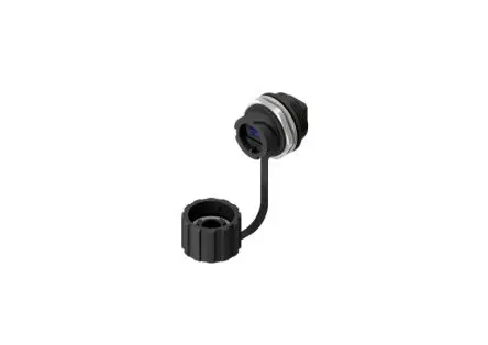 Produktfoto 1 von CONEC, Gerade 17 USB-Adapter Innen/Innen USB Typ A 1, Panel USB 3.0 IP68, IP67