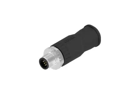 Produktfoto 1 von CONEC 43 20 mm M12 Rundsteckverbinder Stecker 5-polig Stecker 7.5A Schraubanschlussklemme IP67