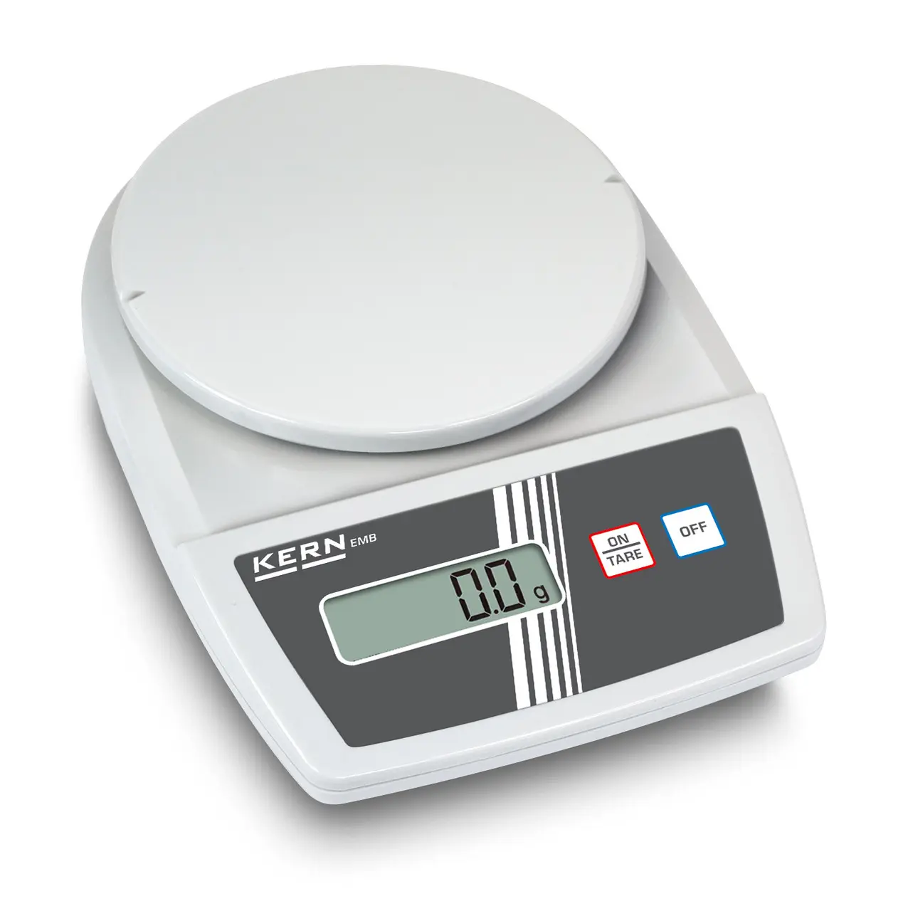 Produktfoto 1 von Kern EMB 2000-2 Präzisionswaage 2kg / Auflösung 0,01 g, DKD/DAkkS-kalibriert