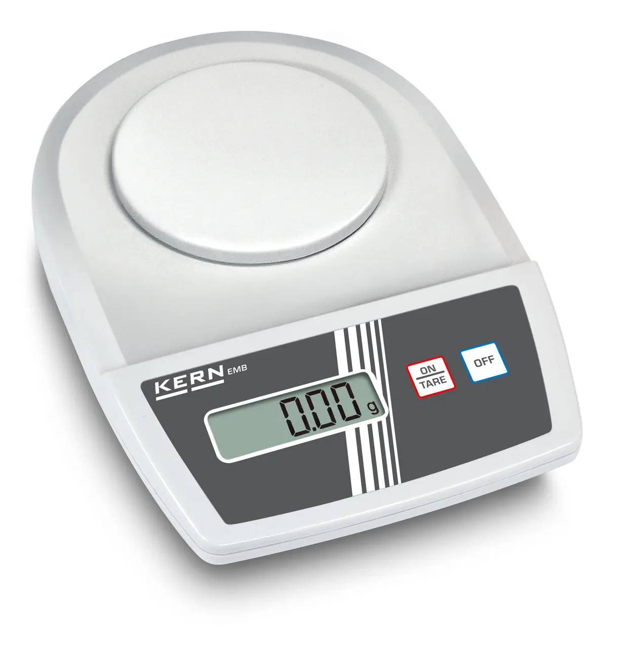 Kern EMB 600-2 Präzisionswaage 600g / Auflösung 0,01 g, DKD/DAkkS-kalibriert