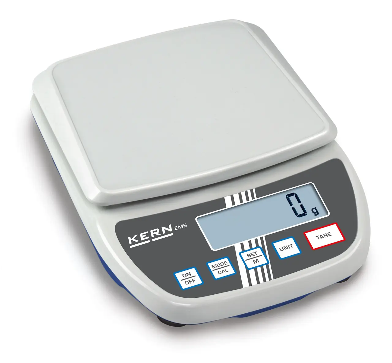 Kern EMS 12K0.1 Präzisionswaage 12kg / Auflösung 0,1 g, DKD/DAkkS-kalibriert