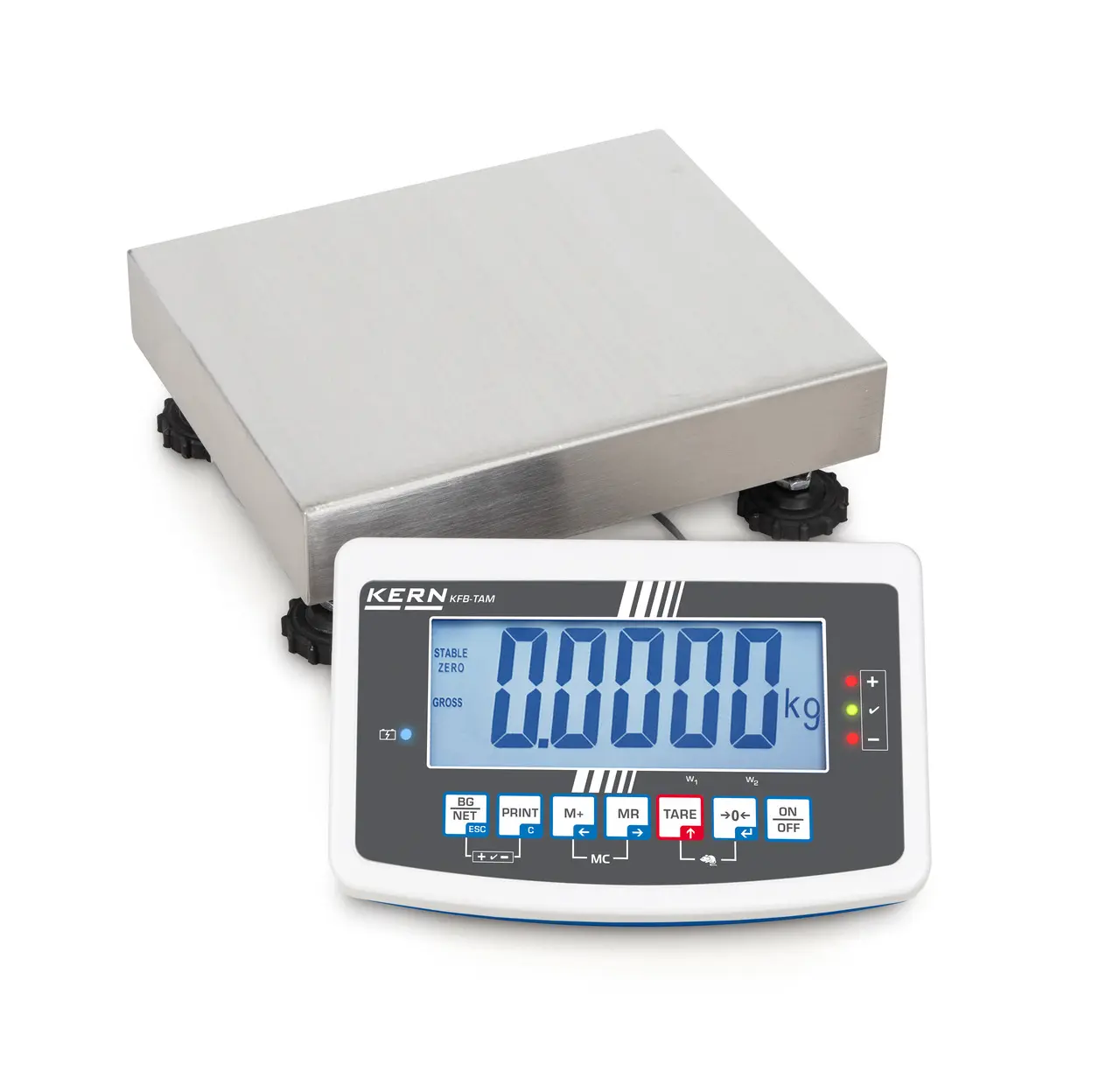 Produktfoto 1 von Kern IFB 6K1DM Plattformwaage mit Zählfunktion 6kg / Auflösung 2 g, DKD/DAkkS-kalibriert