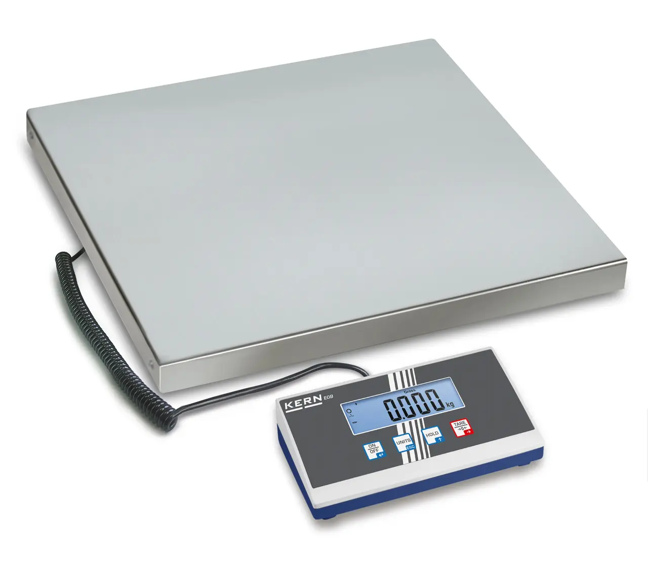 Produktfoto 1 von Kern EOB 60K20L Plattformwaage 60kg / Auflösung 20 g, DKD/DAkkS-kalibriert