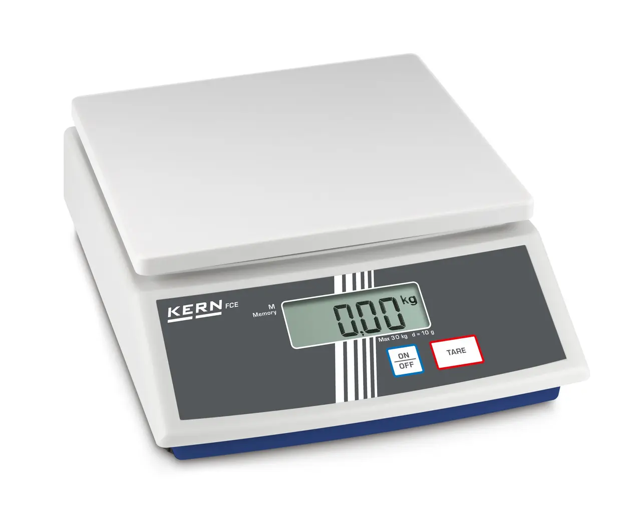 Produktfoto 1 von Kern FCE 6K2N Tischwaage 6kg / Auflösung 2 g, DKD/DAkkS-kalibriert