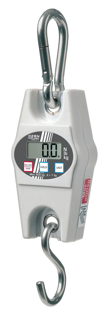 Produktfoto 1 von Kern HCB 100 K 200 Hängewaage 100kg / Auflösung 200 g, DKD/DAkkS-kalibriert