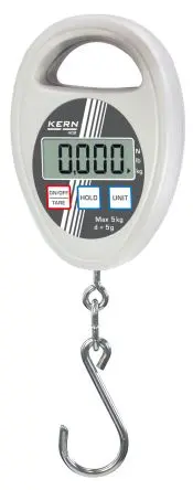 Produktfoto 1 von Kern HDB 5K5N Hängend Waage 5kg / Auflösung 5 g