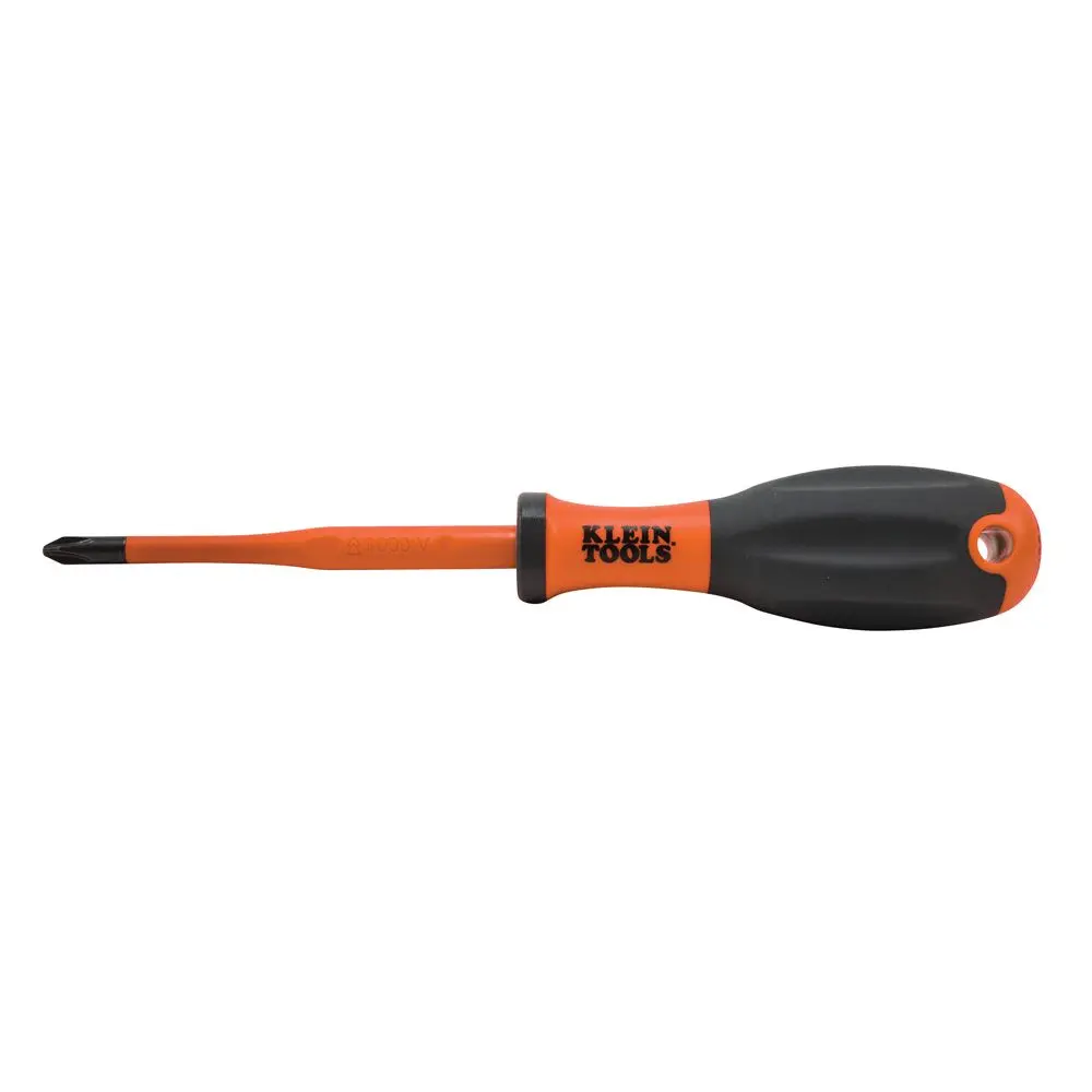 Produktfoto 1 von Klein Tools VDE 1000V zugelassen PH2 Isoliert, 210 mm / Klinge 100 mm