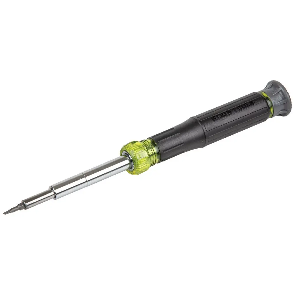 Produktfoto 1 von Klein Tools Austauschbarer Standard-Schraubendrehersatz, 15-teilig Phillips, Geschlitzt, Tamper-Torx