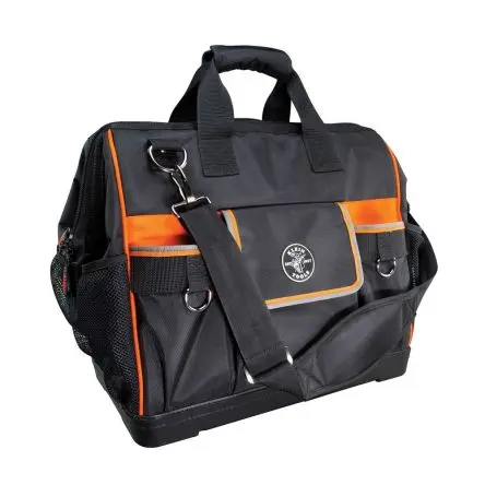 Produktfoto 1 von Klein Tools Ballistisches Gewebe mit 1680d Werkzeugtasche mit Reißverschluss, 451mm x 260 mm x 413 mm Schultergurt