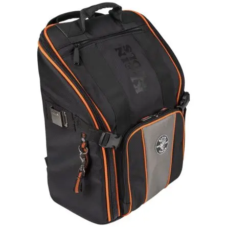 Produktfoto 1 von Klein Tools Ballistisches Gewebe mit 1680d Rucksack mit Reißverschluss, 216mm x 343 mm x 438 mm Schultergurt