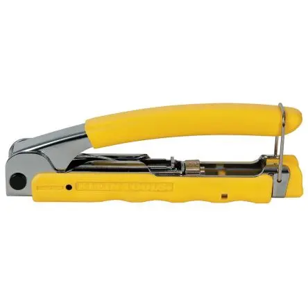 Produktfoto 1 von Klein Tools VDV211 Crimp-Werkzeug für BNC-Steckverbinder, F-Steckverbinder, RCA-Steckverbinder, 5.594Zoll