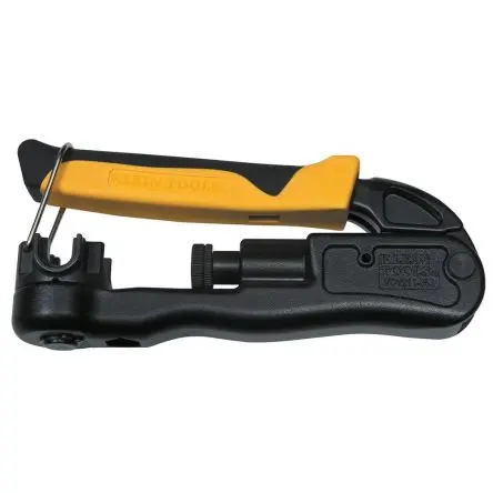 Produktfoto 1 von Klein Tools VDV211 Crimp-Werkzeug für BNC-Steckverbinder, F-Steckverbinder, RCA-Steckverbinder, 6.25Zoll
