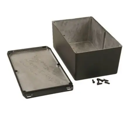 Produktfoto 1 von Hammond 1590 Aluminium Gehäuse Wasserfest Außenmaß 82 x 120 x 217mm IP65