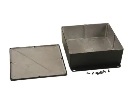 Produktfoto 1 von Hammond 1590 Aluminium Gehäuse Wasserfest Außenmaß 69 x 188 x 188mm IP65