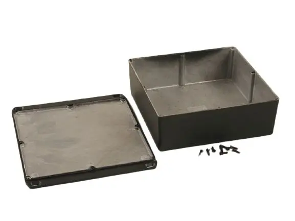 Produktfoto 1 von Hammond 1590 Aluminium Gehäuse Wasserfest Außenmaß 67 x 188 x 217mm IP65
