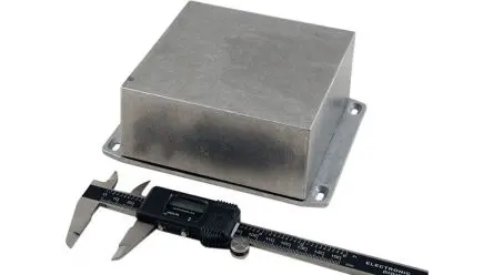 Produktfoto 1 von Hammond 1590 Aluminium Gehäuse Wasserfest Außenmaß 57 x 125 x 155mm IP65