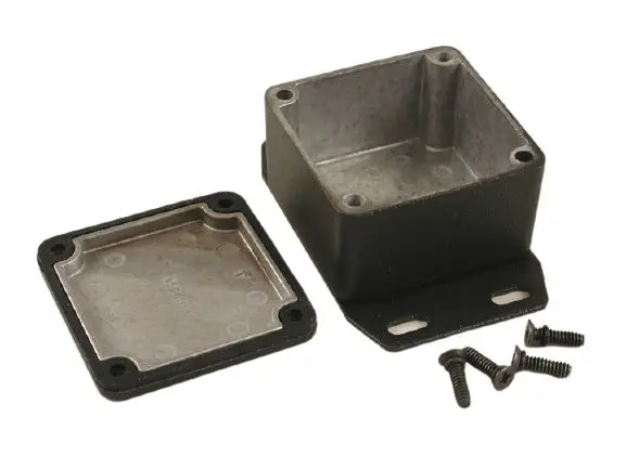 Produktfoto 1 von Hammond 1590 Aluminium Gehäuse Wasserfest Außenmaß 31 x 51 x 51mm IP65