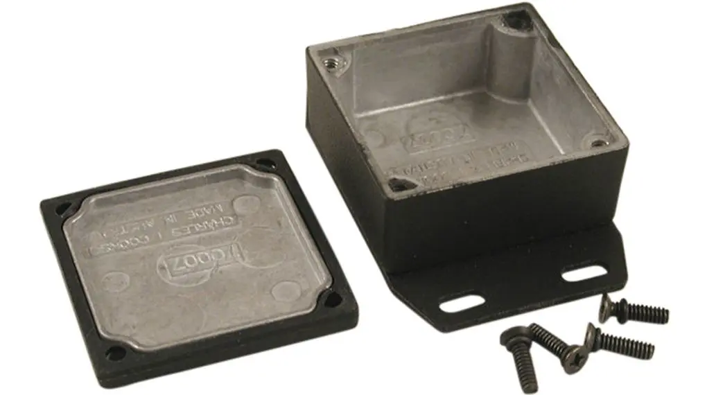 Produktfoto 1 von Hammond 1590 Aluminium Gehäuse Wasserfest Außenmaß 25 x 51 x 51mm IP65