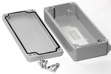 Hammond 1590Z063; Gehäuse; Aluminiumdruckguss; Schwarz, Natur, Silbergrau IP65 Breite 65 mm Höhe 37 mm Länge 151 mm
